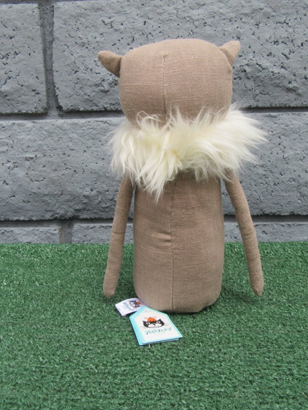 Brand New Jellycat London Skandoodle Owl Plush 9" - Picture 3 of 8